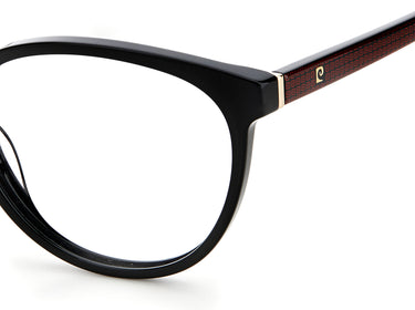 Premium Women Pierre Cardin Eyeglasses: P.C.8496 - Black - SpecSMART Eye Clinic (Zoom View)